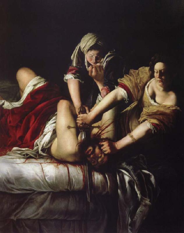 Artemisia gentileschi judir och holofernes